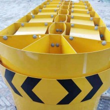 科陽可導向防撞墊高速公路匝道減速防護墊隧道口沖撞減震緩沖護欄